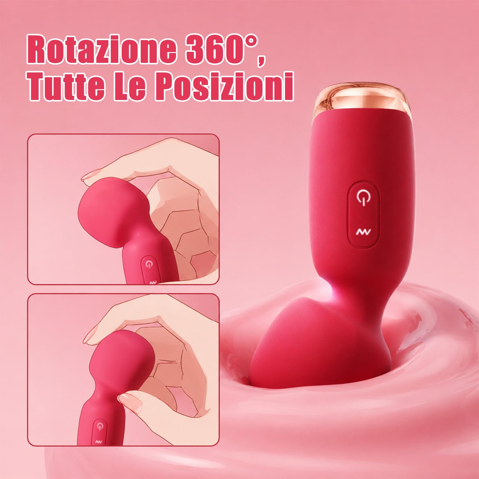 Vibratoreper Donna Professionale Mini Vibratore 10 Modalità Vbrator Succhia Clitoride per Donna Sexytoysys Donna Coppia Vibratori Vibratoriper Donne Sex Toys Sessuali