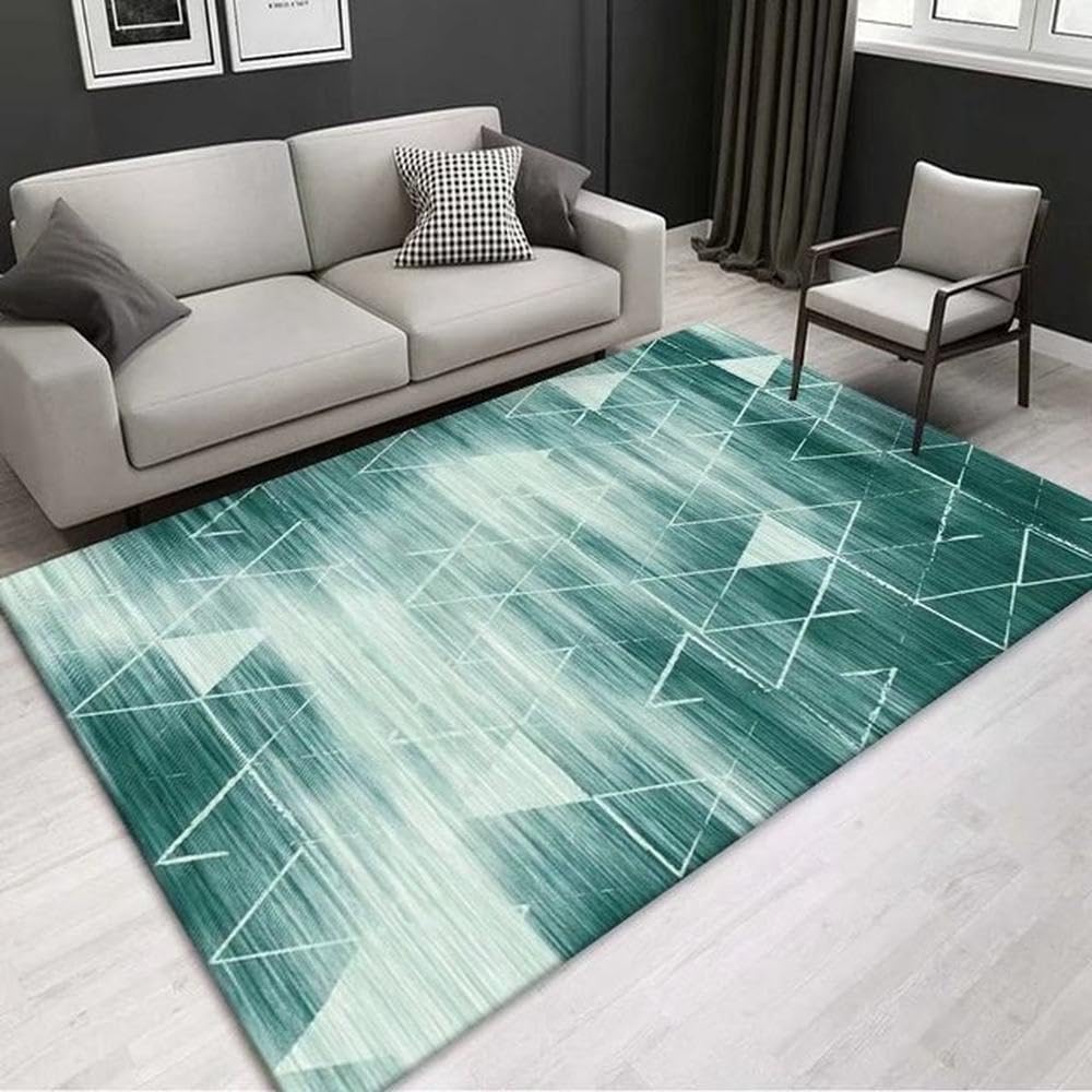 Tapis abstrait moderne en flanelle pour salon et chambre 60x90 cm