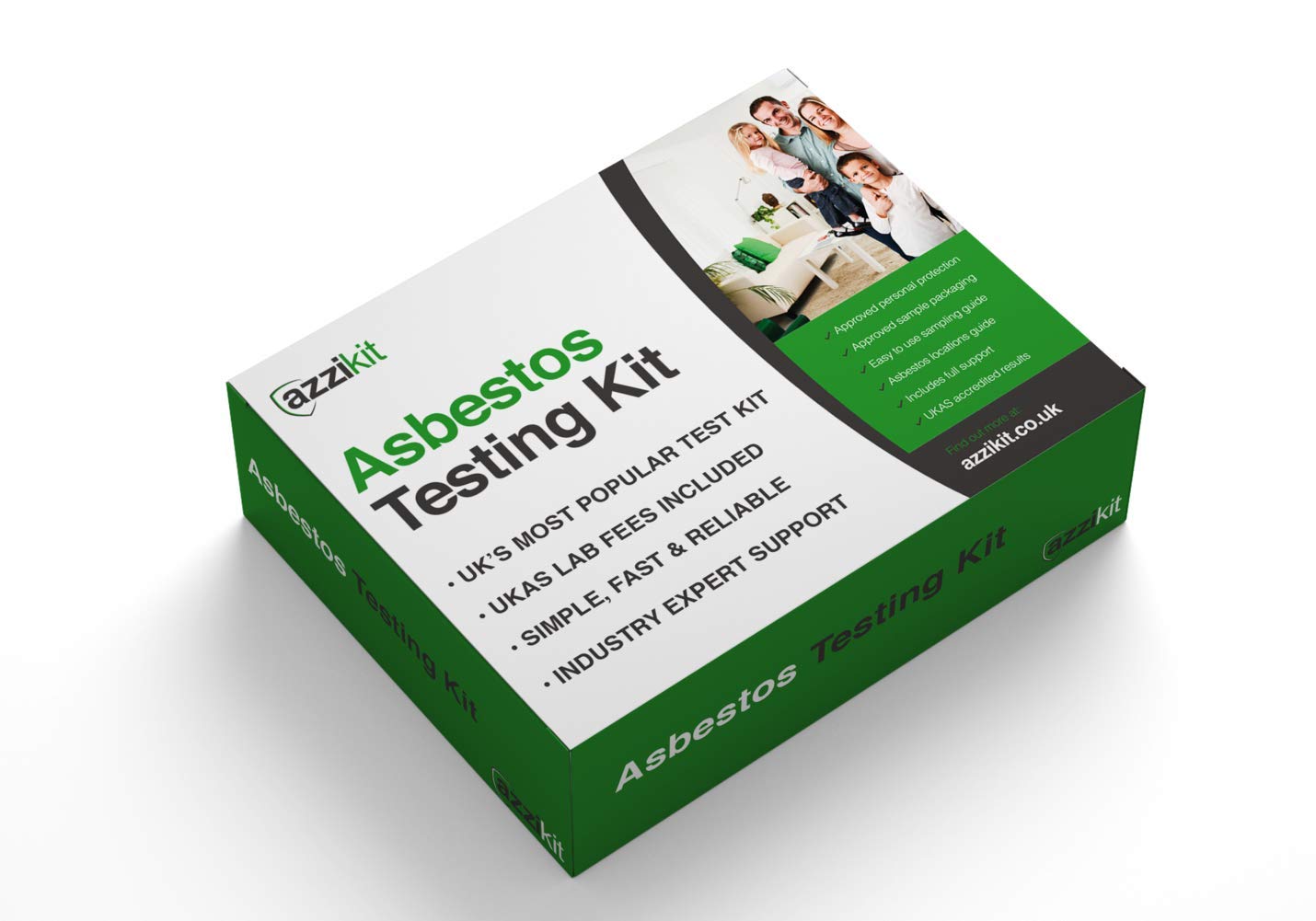 Asbestos Sample Only Kit 1 Sample Includes 24hr Lab Testing Fee Instructions Return Postage Industry Approved Buy Online In Bahamas At Bahamas Desertcart Com Productid 201931938