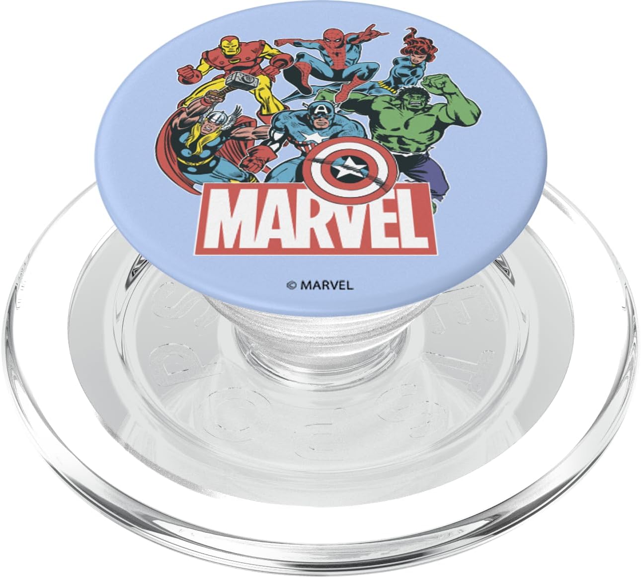 Marvel Heroes of Today Group Action Shot PopSockets PopGrip for MagSafe