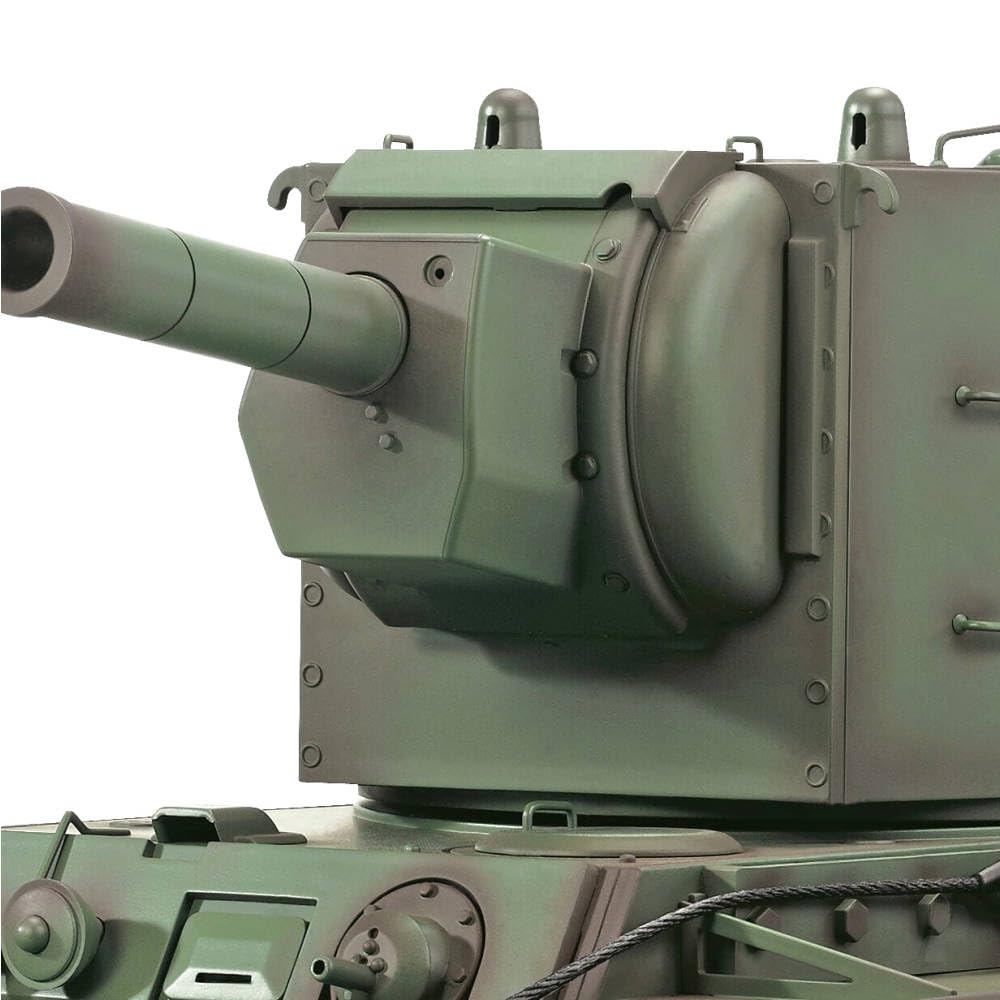 Henglong 1:16 Soviet KV-2 RC Tank (IR+Shoot+Smoke+Sound)