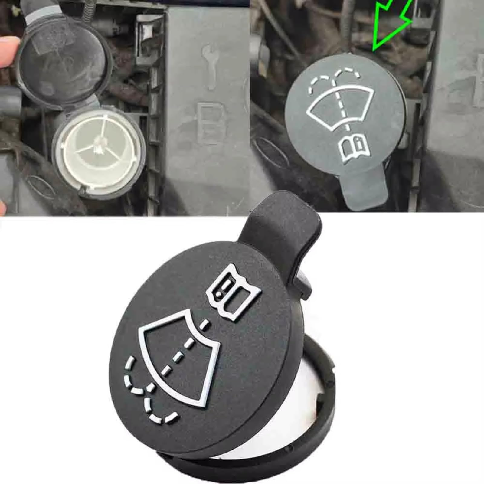 Korek butelki spryskiwacza samochodu do Opel do Corsa-E 2015 2016 2017 2018 2019 2020 2021 akcesoria do spryskiwaczy przedniej szyby samochodu