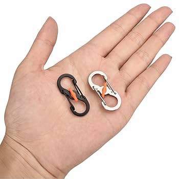 Amazon.co.jp: KAruim エスビナー マイクロロック S字 カラビナ