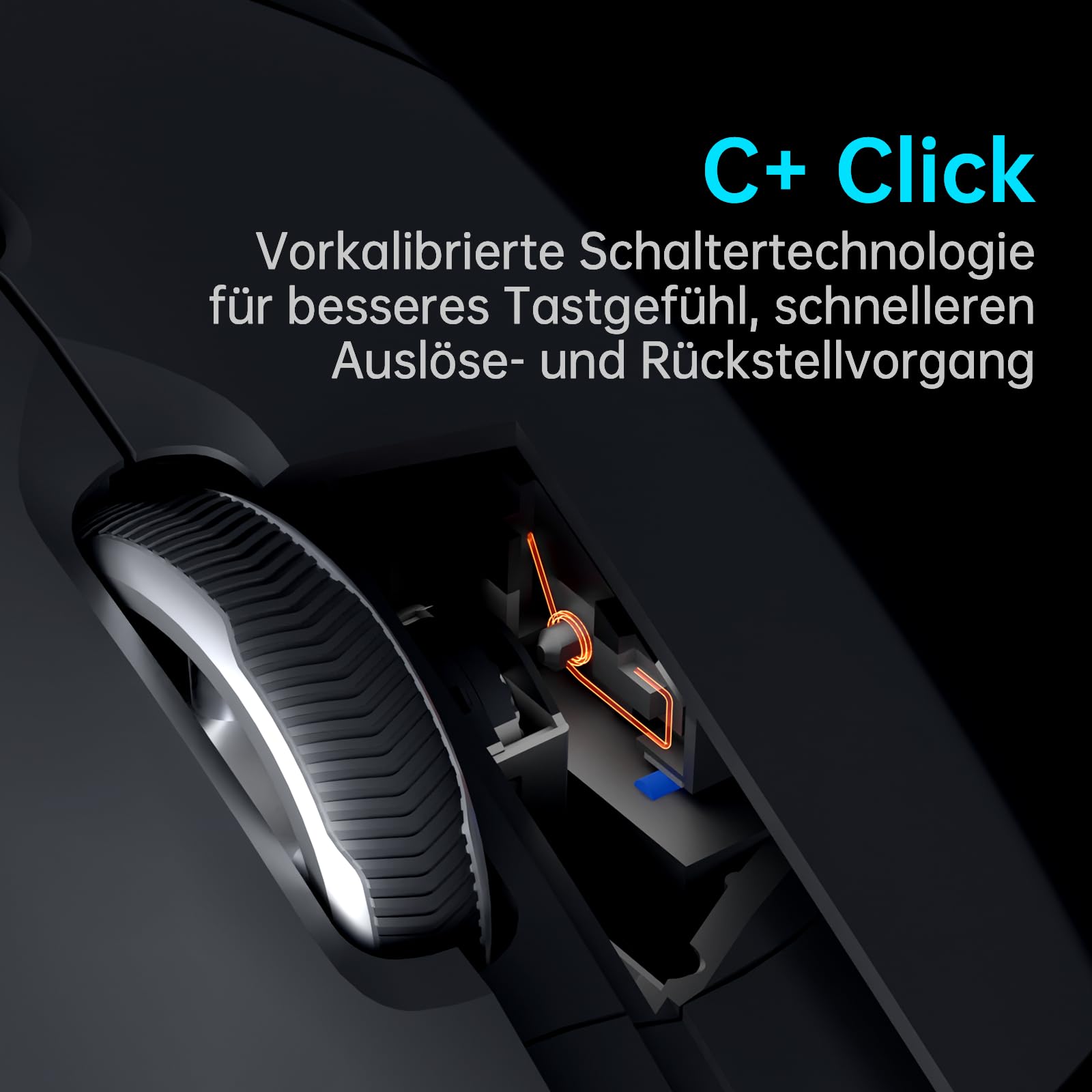 Rapoo VT9PRO 1K Mouse Wireless Gaming 68g Ultraleggero Mouse da Gioco | PAW3398 26K DPI, 1000Hz, Batteria 160 Ore, 10 Tasti Programmabili, Memoria Integrata, Mouse Ricaricabile per PC/ Mac, Bianco