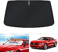 Vista 198 de KUST Parasol para parabrisas para BMW X1 F48 2016, 2017, 2018, 2019, 2020, 2021, 2022, accesorios de ajuste personalizado, parasol plegable