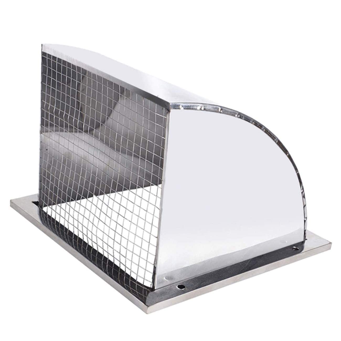 Grille d'aération murale anti-insecte avec chapeau de cheminée 25 cm
