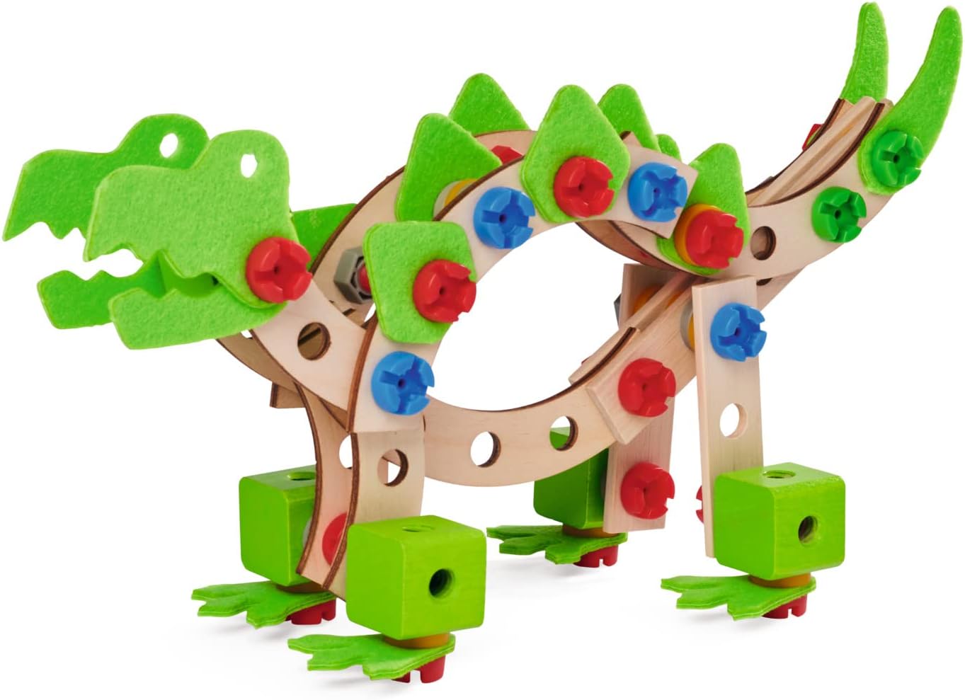 Eichhorn 100039201 EH Constructor, Dinosaur, Multicoloured