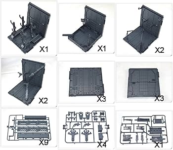 ☆ Diorama Hanger LB Ver.2 Gundam Hanger Diorama Set Painted