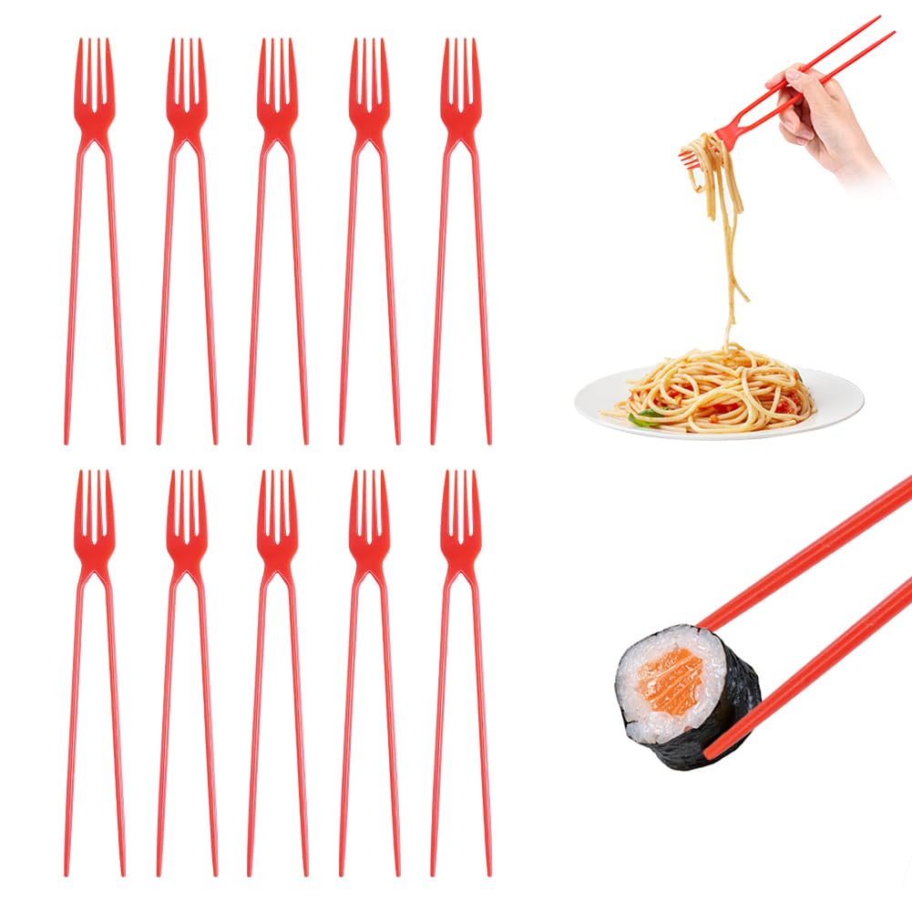 Fork Chopsticks Combo - 10 Pack -1