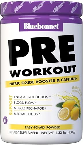 Miniatura 1 de Bluebonnet Nutrition Extreme Edge Pre entrenamiento, fórmula de recarga muscular*, aumenta los niveles de óxido nítrico (NO)*, sin soja, sin