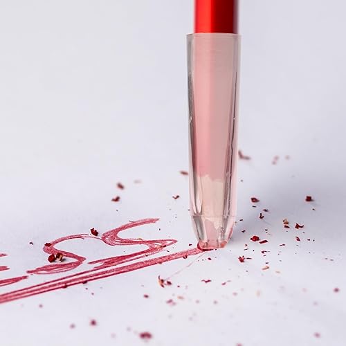 Miniatura 4 de SEWACC Protector de punta de lápiz de plástico, 12 unidades, extensor de lápiz para escuela, tapas de bolígrafos, tapas de lápiz para suministros de