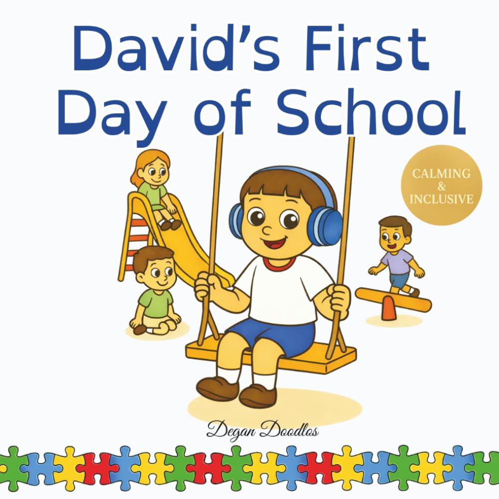 David’s First Day of School: A School Routine Social Story for Autistic & Neurodivergent Boys