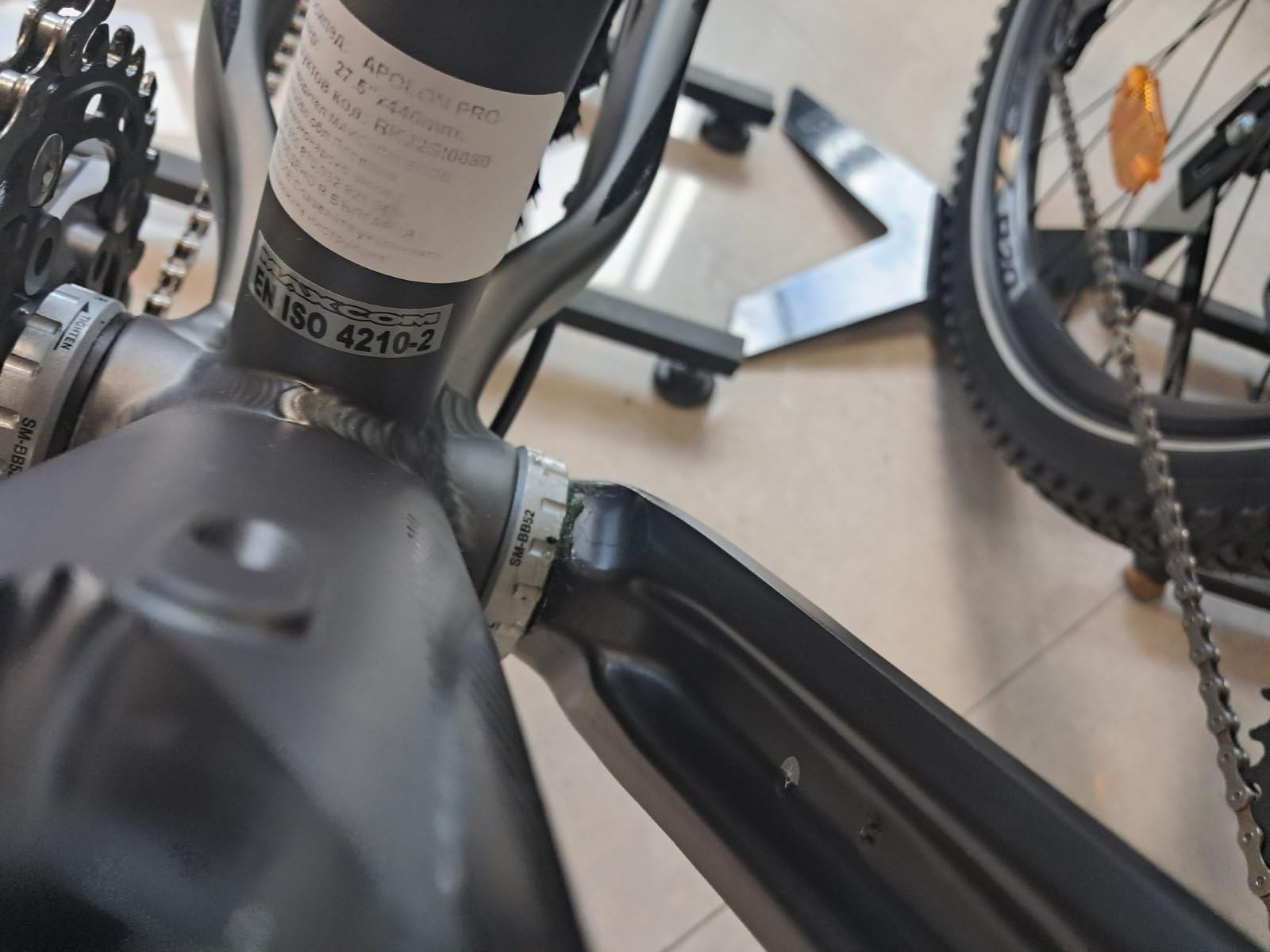 Multibrand Distribution Probike 20 Pouces Vélo Pliant, 6 Vitesses, vélo Homme et vélo garçon, Convient de 155 cm à 185 cm (Noir Rouge Brillant)