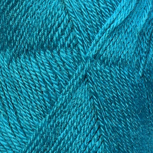 Image of Oswal 3 Ply Knitting Yarn Wool, Light Teal Blue 600 gm Best Used with Knitting Needles, Crochet Needles Wool Yarn for Knitting. by Oswal