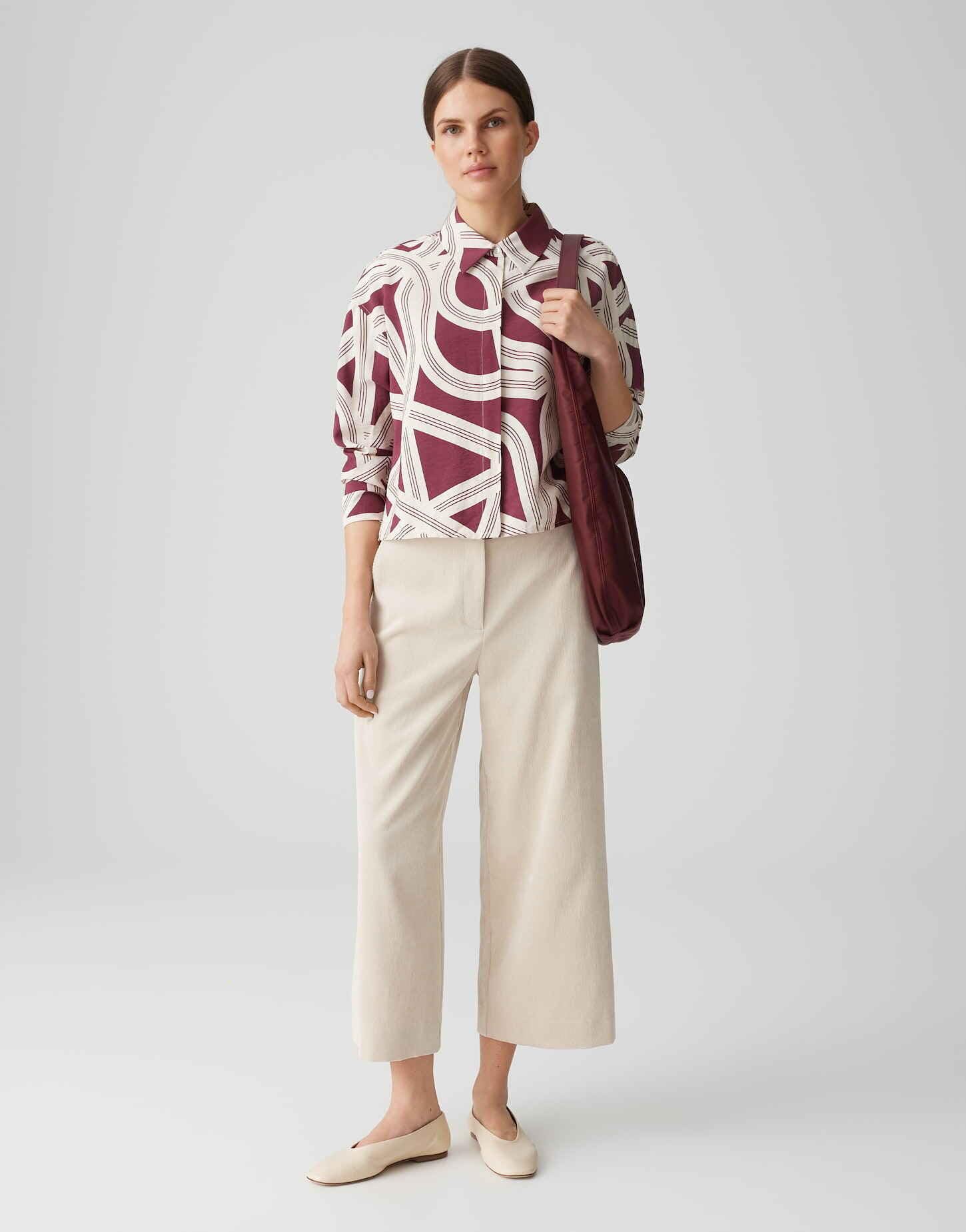 OPUS Damen Culotte | Misha Lane Moderne Culotte aus Feincord