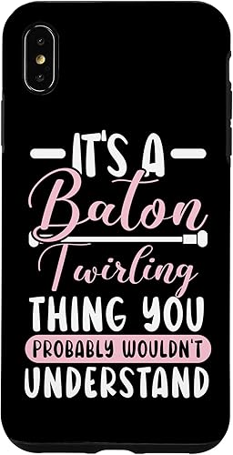 Miniatura 13 de Funda para iPhone 12/12 Pro A Baton Twirling Thing Majorette Baton Twirler