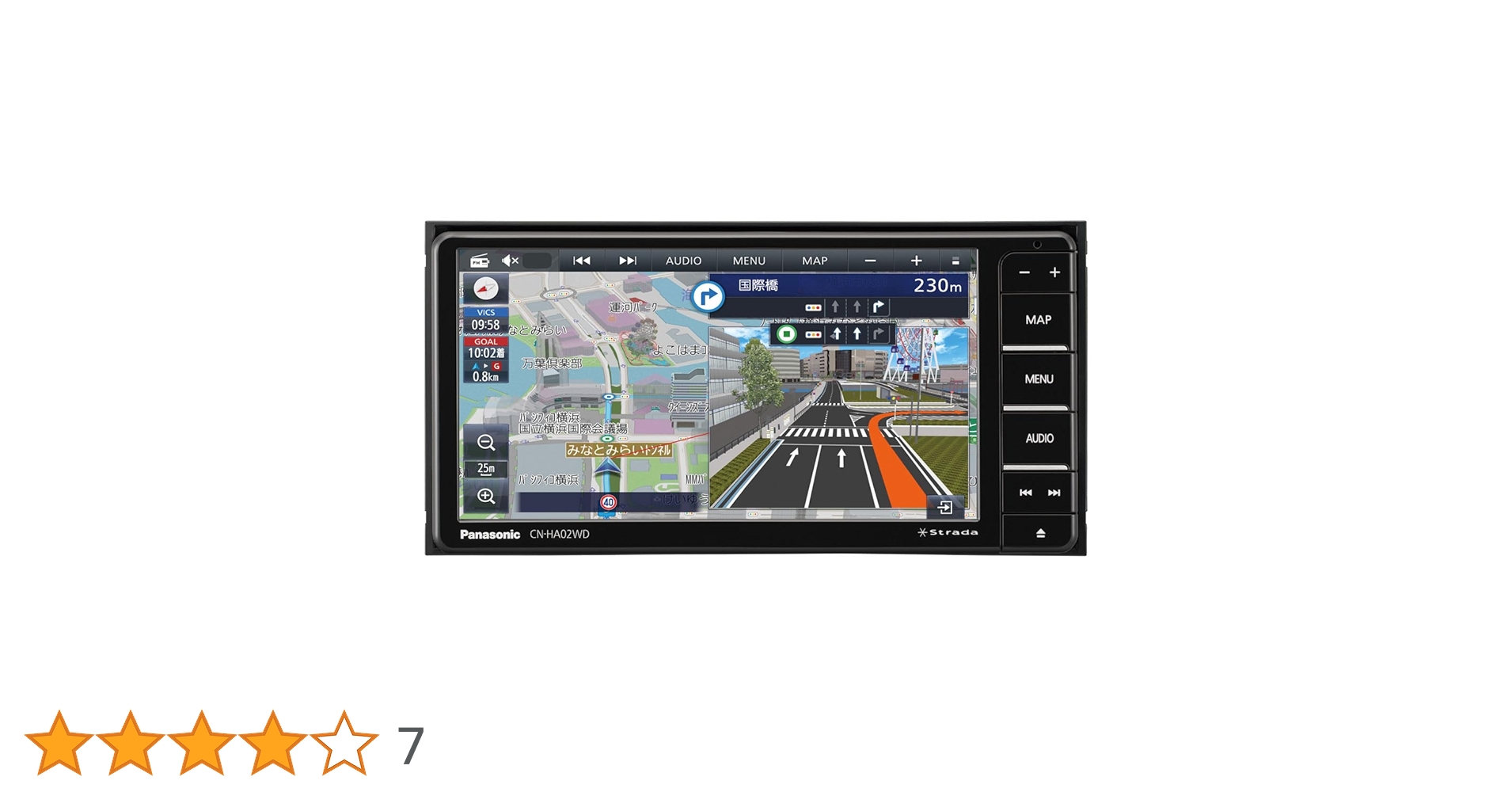 Amazon.co.jp: パナソニック(Panasonic) ストラーダ CN-HA02WD