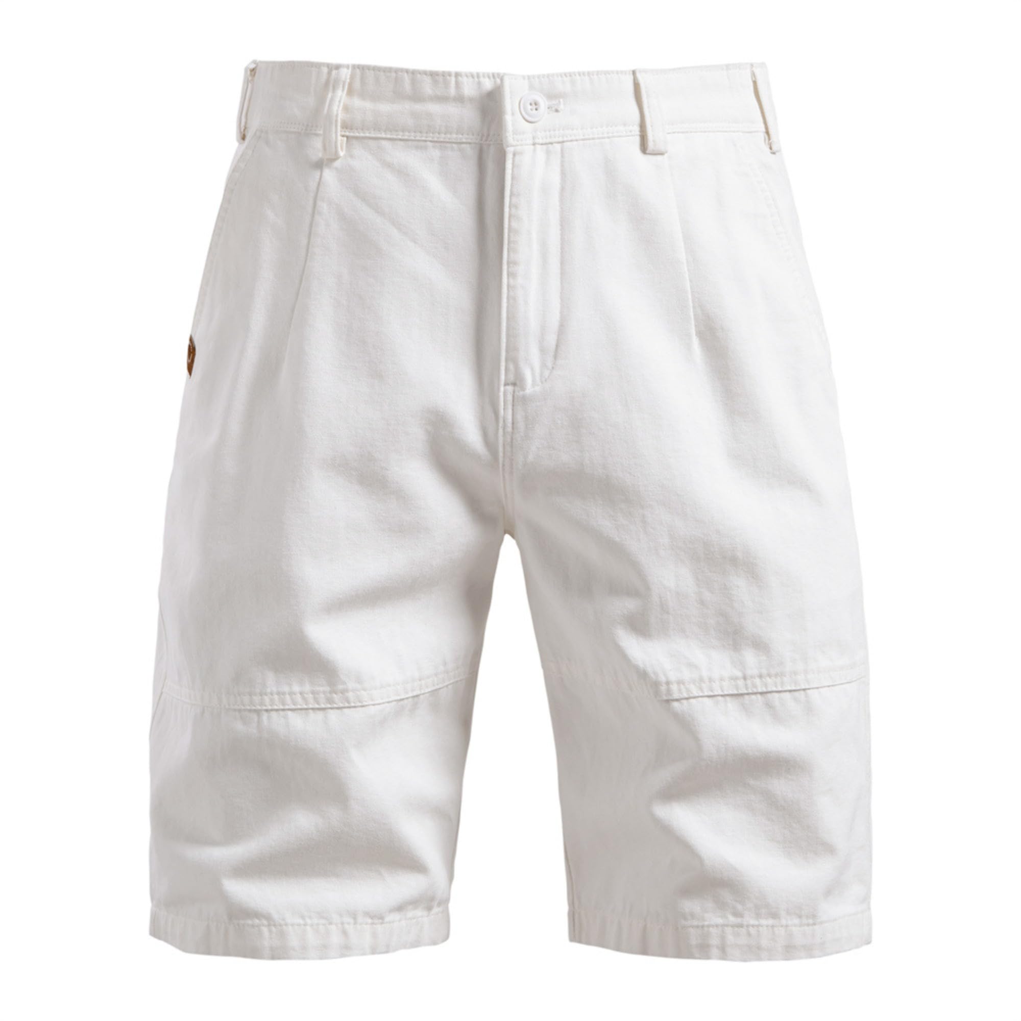 Short cargo homme en coton droit et multipoches décontracté - 5
