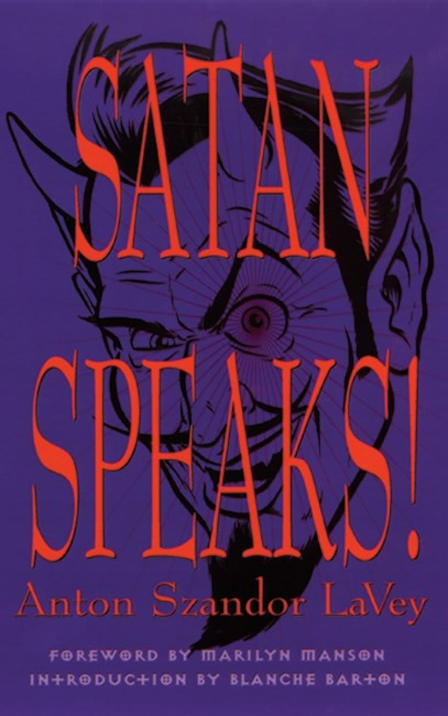 Satan Speaks: Amazon.co.uk: Anton Szandor Lavey, Marilyn Manson, Blanche Barton: 9780922915668 ...