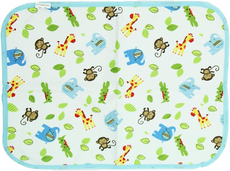 Fairy Baby Baby Changing Diaper Pad Waterproof Mat Natural Packing of 1(Monkey,40X30cm)