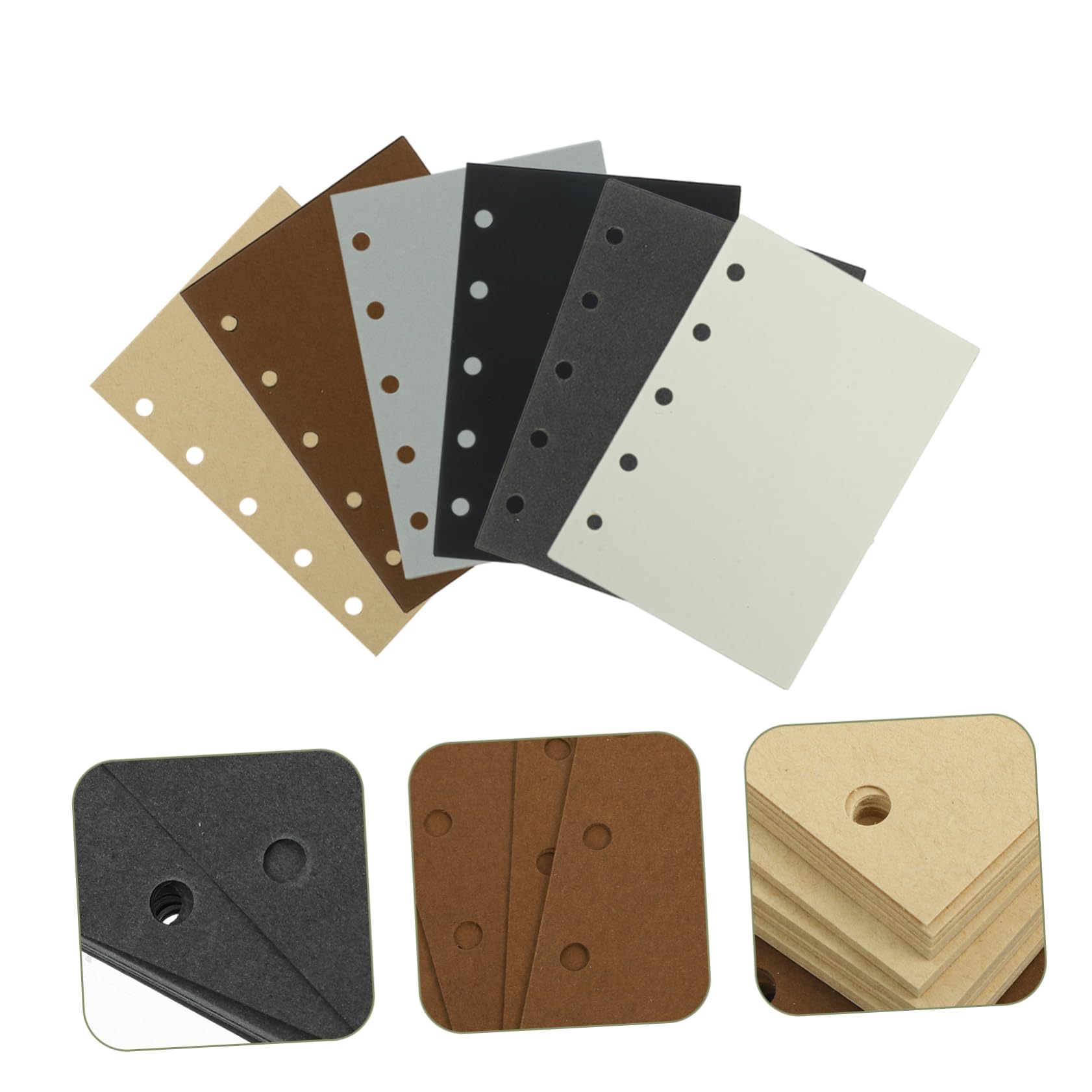 1200pezzi Carta Ricaricabile Per Quaderni Inserti Per Raccoglitori e Pianificatori Carta Bianca Vintage Perfetta Per Ufficio e Studio