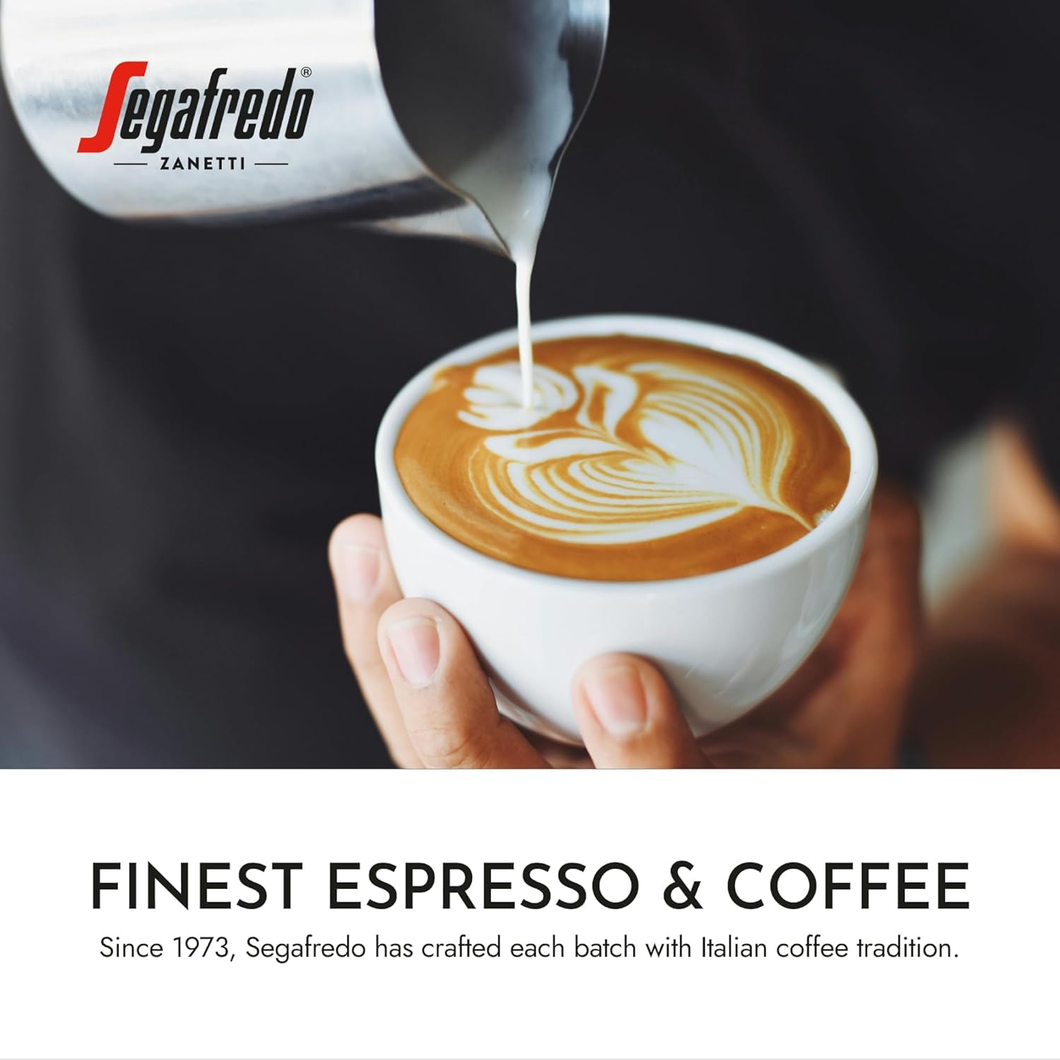 Segafredo Zanetti Espresso Capsules – Aluminum Pods for Nespresso Original Machines – Medium Roast Premium Espresso with a Sweet Aroma – Subtle, Intensity 9 – Sinfonia, 10 Count (Pack of 4)