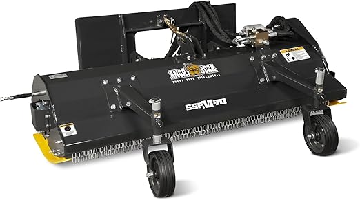 68" Hydraulic Skid Steer Flail Mower Attachment, SSFM-70