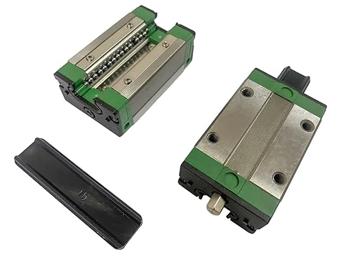 Miniatura 2 de 2 piezas EGH15 - Bloque deslizante de carro CA para 0.591 in EGH15 Kit de riel de guía lineal cuadrado CNC de 0.591 in, montaje bajo y deslizador