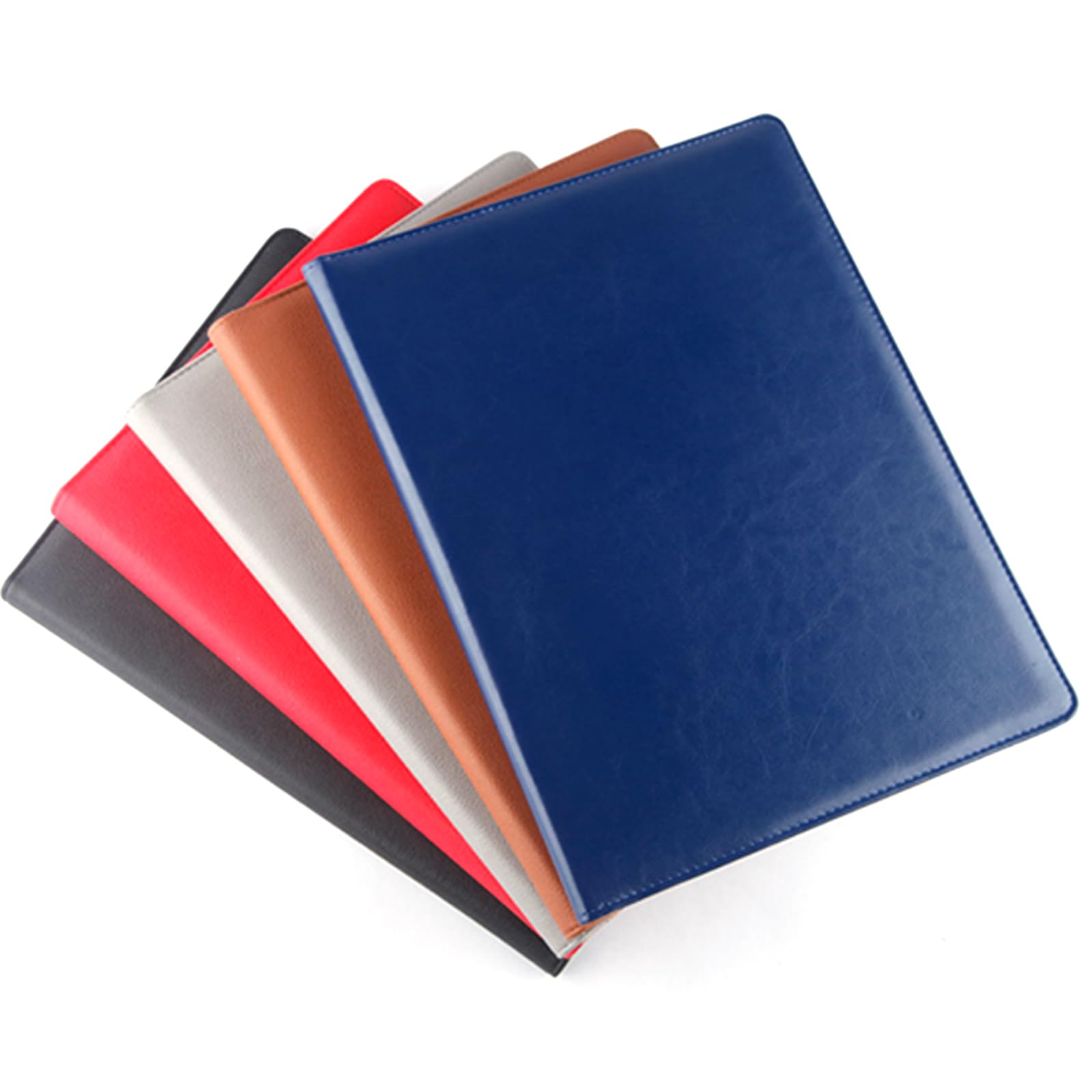 Set di Raccoglitori di Portfolio Aziendali 5 Colori Cartella di Scrittura Multifunzionale per Organizzatori di Documenti A4 per Professionisti