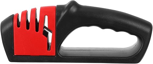 Tofficu Herramientas manuales 1 unid sacapuntas tijeras afilador herramientas para el hogar tijeras afilador Pro herramientas cuchillos afilador Abs