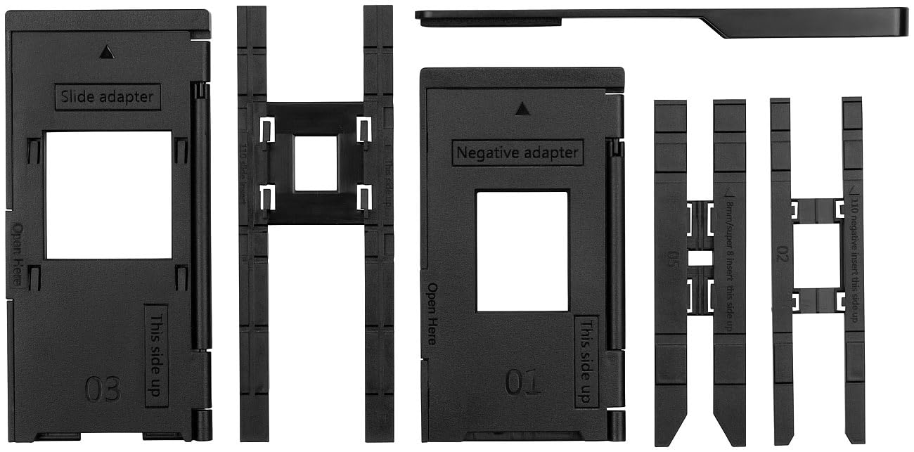 Scanner de diapositives et négatifs 48 Mpx avec écran tactile 7" SD-1805 [Somikon]