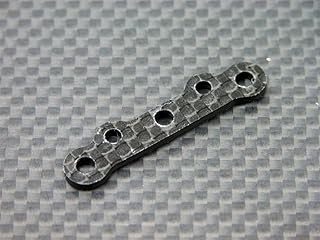 GPM for Kyosho Mini Inferno Upgrade Parts Graphite Front Arm Plate for Front Gear Box - 1Pc Black