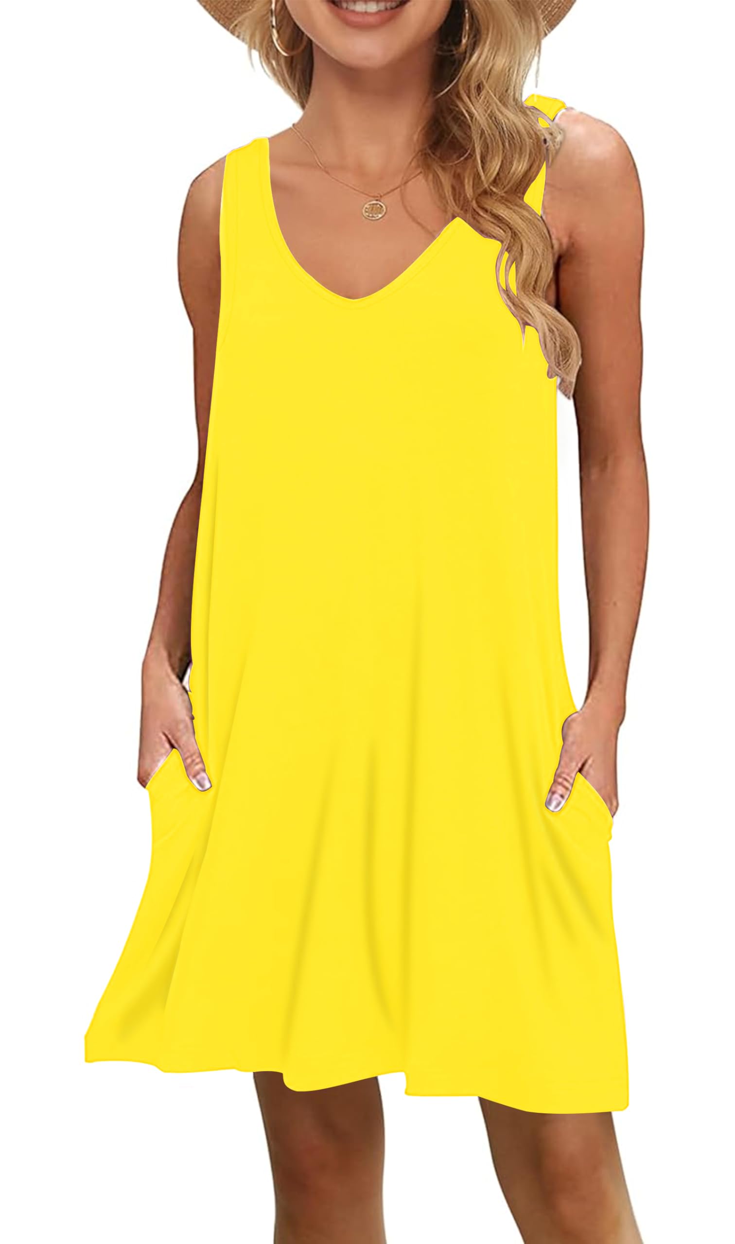 MISFAY Vestiti da donna estivi casual da spiaggia copricostume