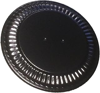 Black SP-DFS 06 6-Inch Diameter Decorative Flue Stop, No Size