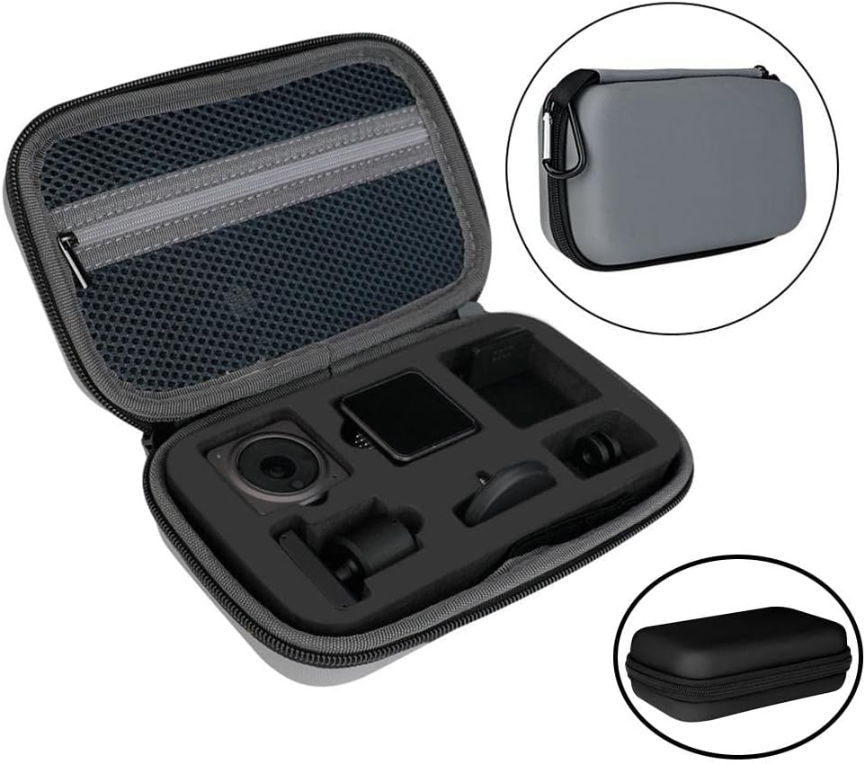 Portable Sport Camera Storage Bag, Anti-Shook Hard Case for Action 2, Black