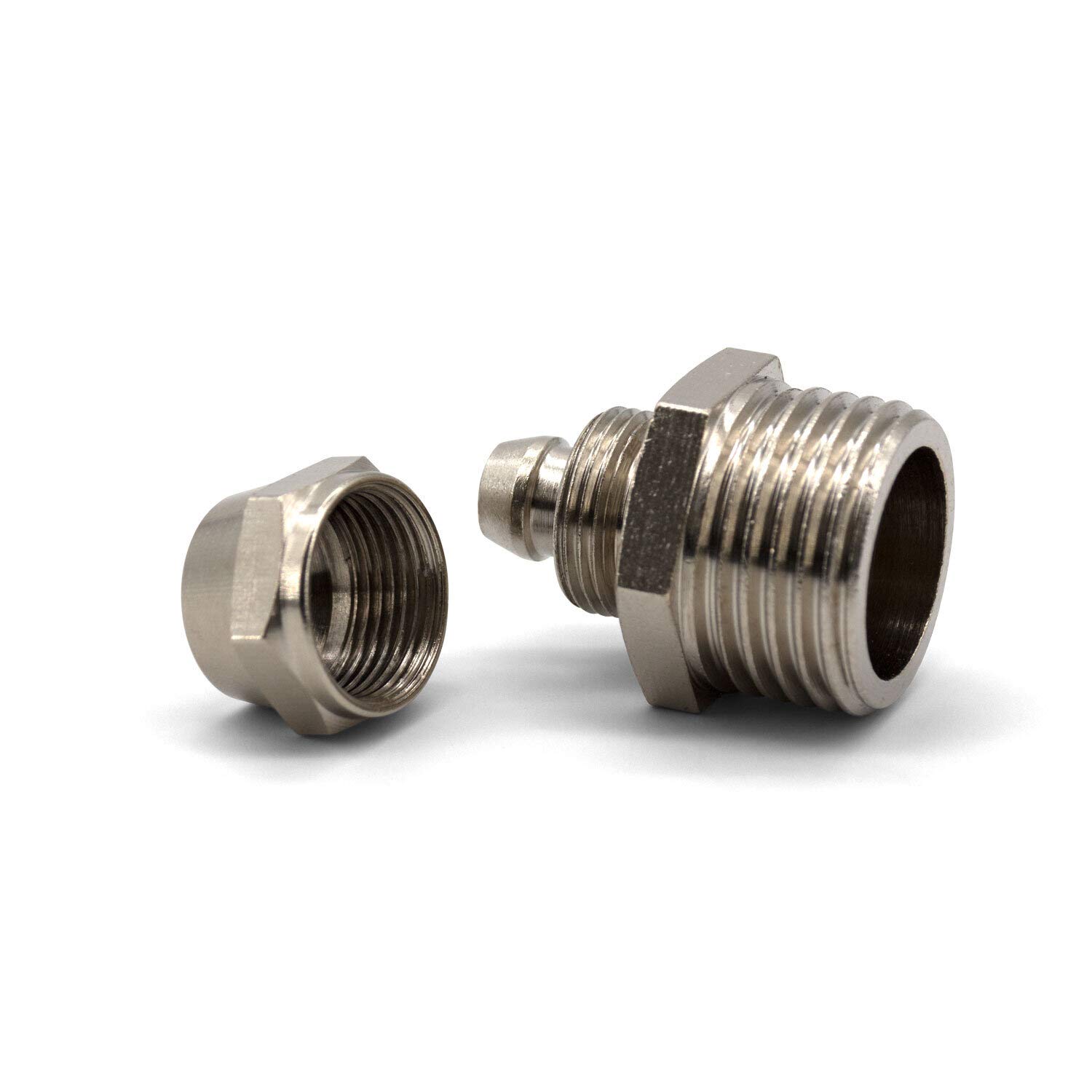 Wasseranschluss WA9 1/2 Zoll AG auf 1/4" Schlauch für Wasserinstallation, Filter, Kühlschrank