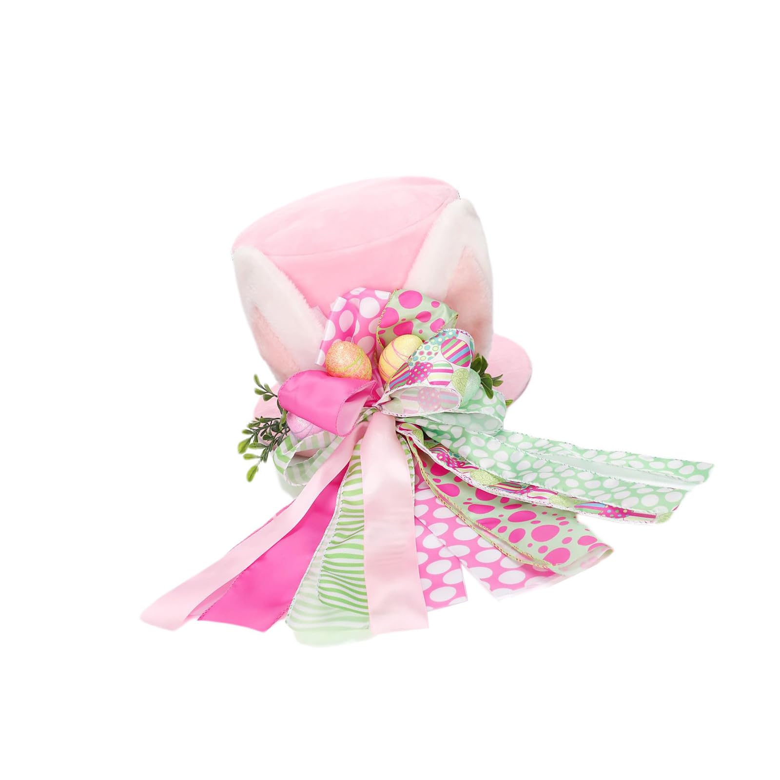 hogtnd Easter Bunny Wreath, Easter Tree Ornament for Desk, Door, Wall, Window and Festival, Tree Decoration, Spring Decoration