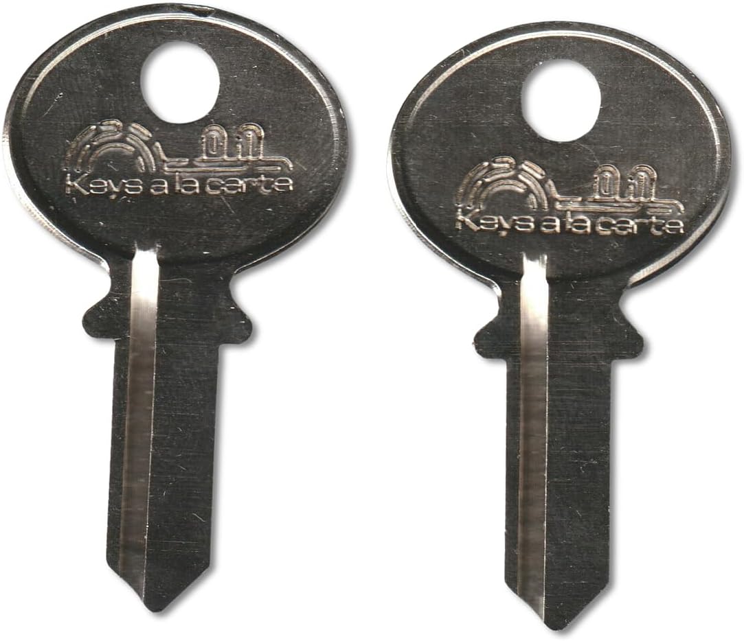 SE20 Pair (2) Replacement Keys – Cut to Code on 1000H Blank for Corbin/Corbin Russwin File & Cabinet Locks (Security File Cabinets) | KEYSALACARTE
