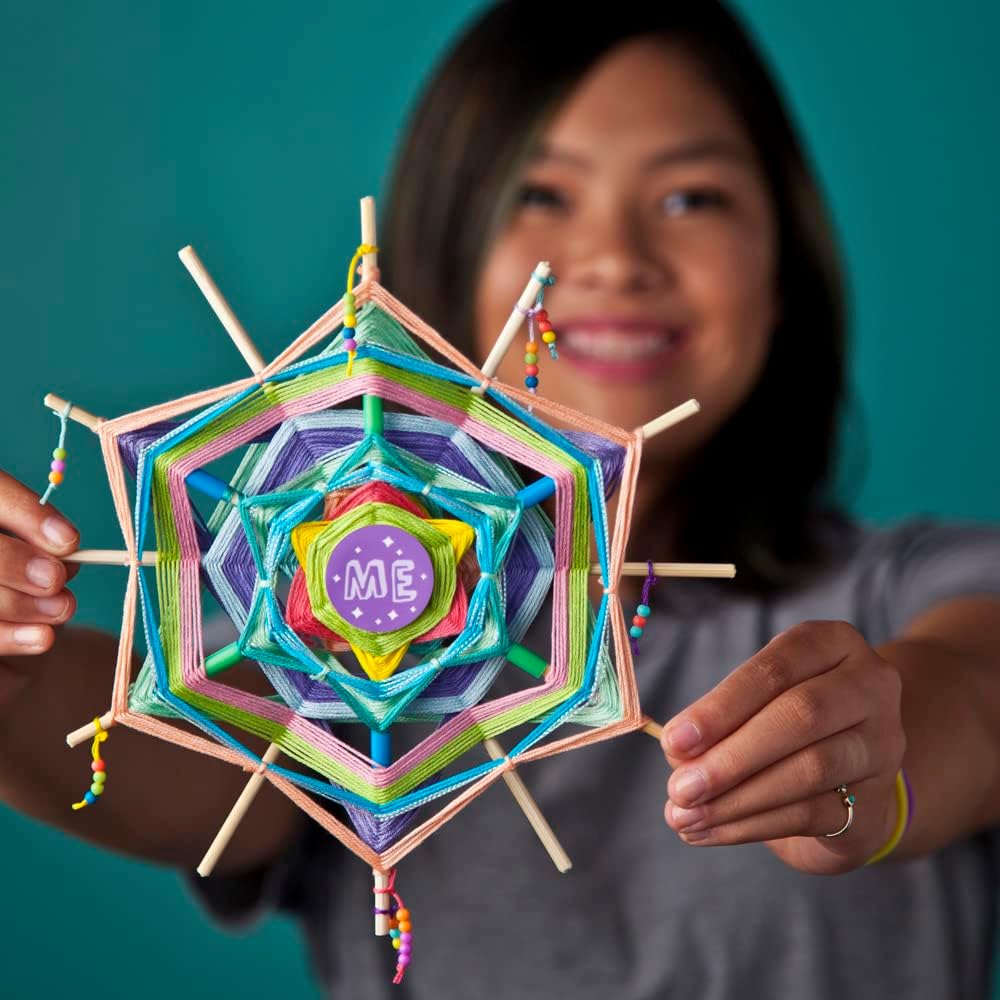 Craft-tastic – All About Me Quiz Art – Craft Kit – Answer Fun Questions to Make a Personalized Piece of Art – Ages 8+ - Image 7