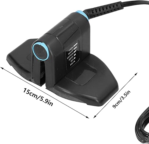 Miniatura 5 de Mini hierro antideslizante de hierro de doble capa portátil Mini cuello de pie plancha eléctrica eléctrica para viajes familiares US 110-220V