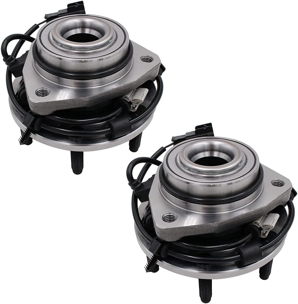 2PCS 513188 Front Wheel Hub Bearing Assembly Fit for 04-07 Buick Rainier, 03-06 Chevy SSR, 02-09 Trailblazer,GMC Envoy, 02-06 EXT, XL, 04-05 XUV, Isuzu Ascender, Oldsmobile Bravada, Saab 9-7x