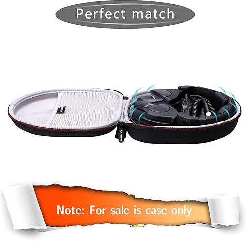 Vista 7 de LTGEM - Funda rígida EVA para auriculares SENNHEISER HD280PRO