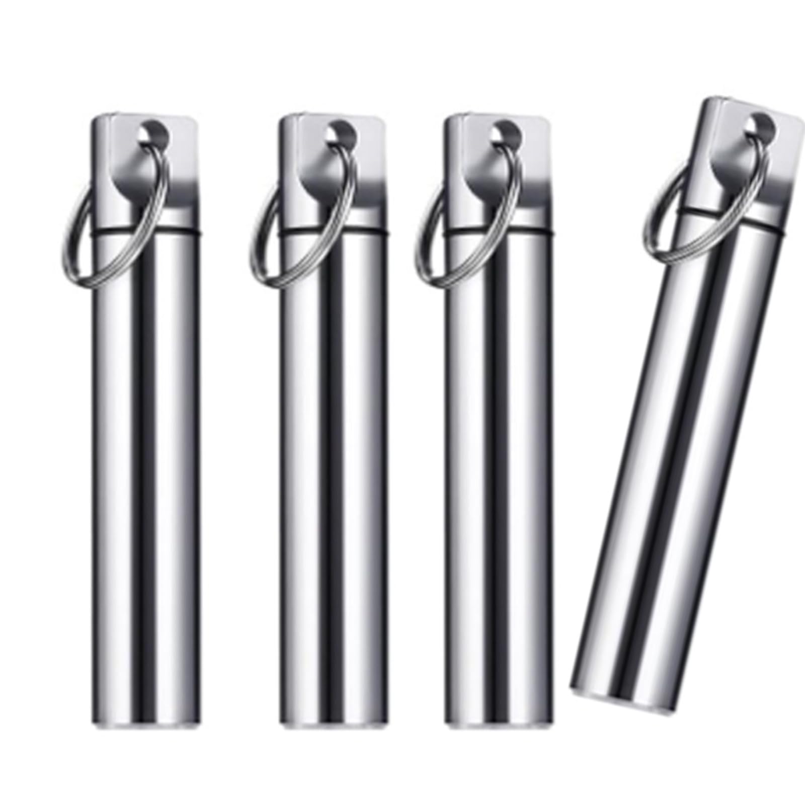 Compact Durable Metal Toothpick Holder Hygienic Storage Box Camping Toothpick Can Everyday Outdoor Activity Hygienic Aluminum Alloy Organizer