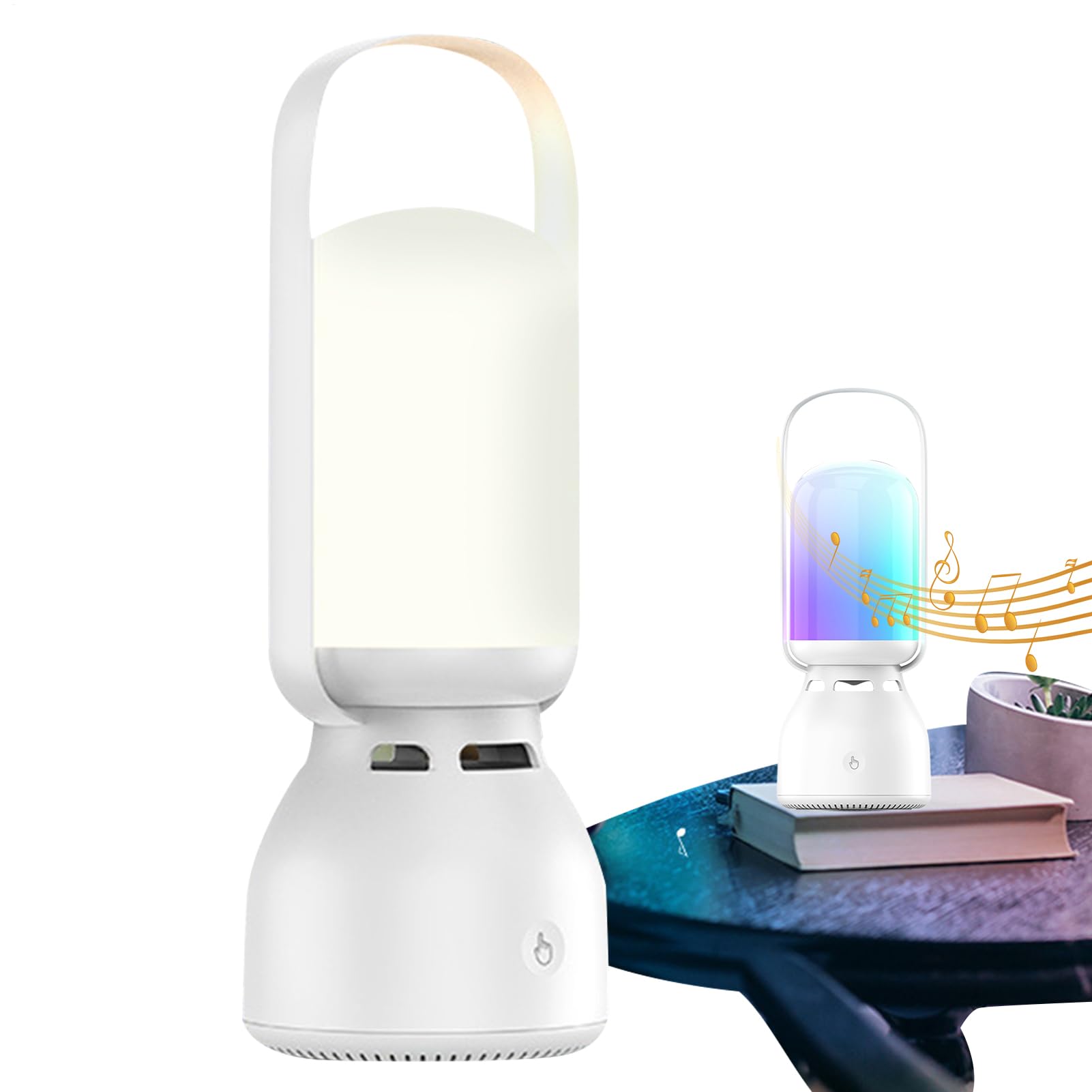 Lampa kempingowa z głośnikiem Przenośna wodoodporna lampka nastrojowa