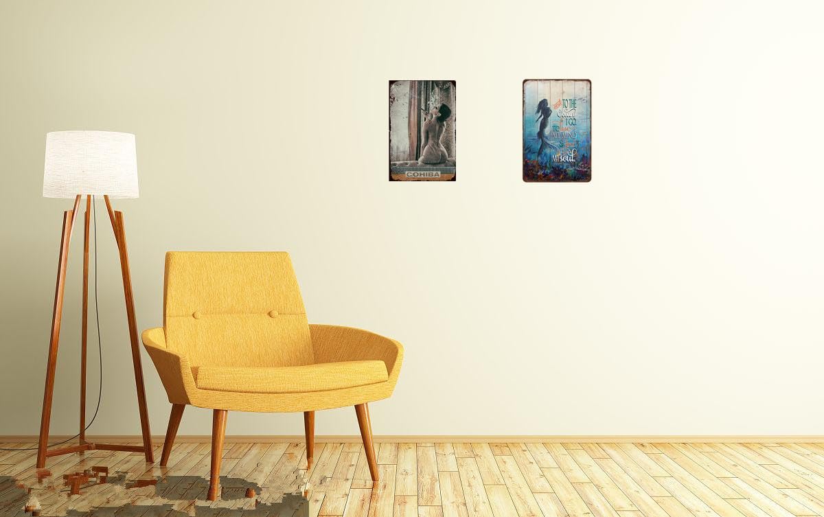 We Don't Skinny Dip We Chunky Dunk Metal Tin Sign - 5.5x8 Inch Retro Humor Wall Decor