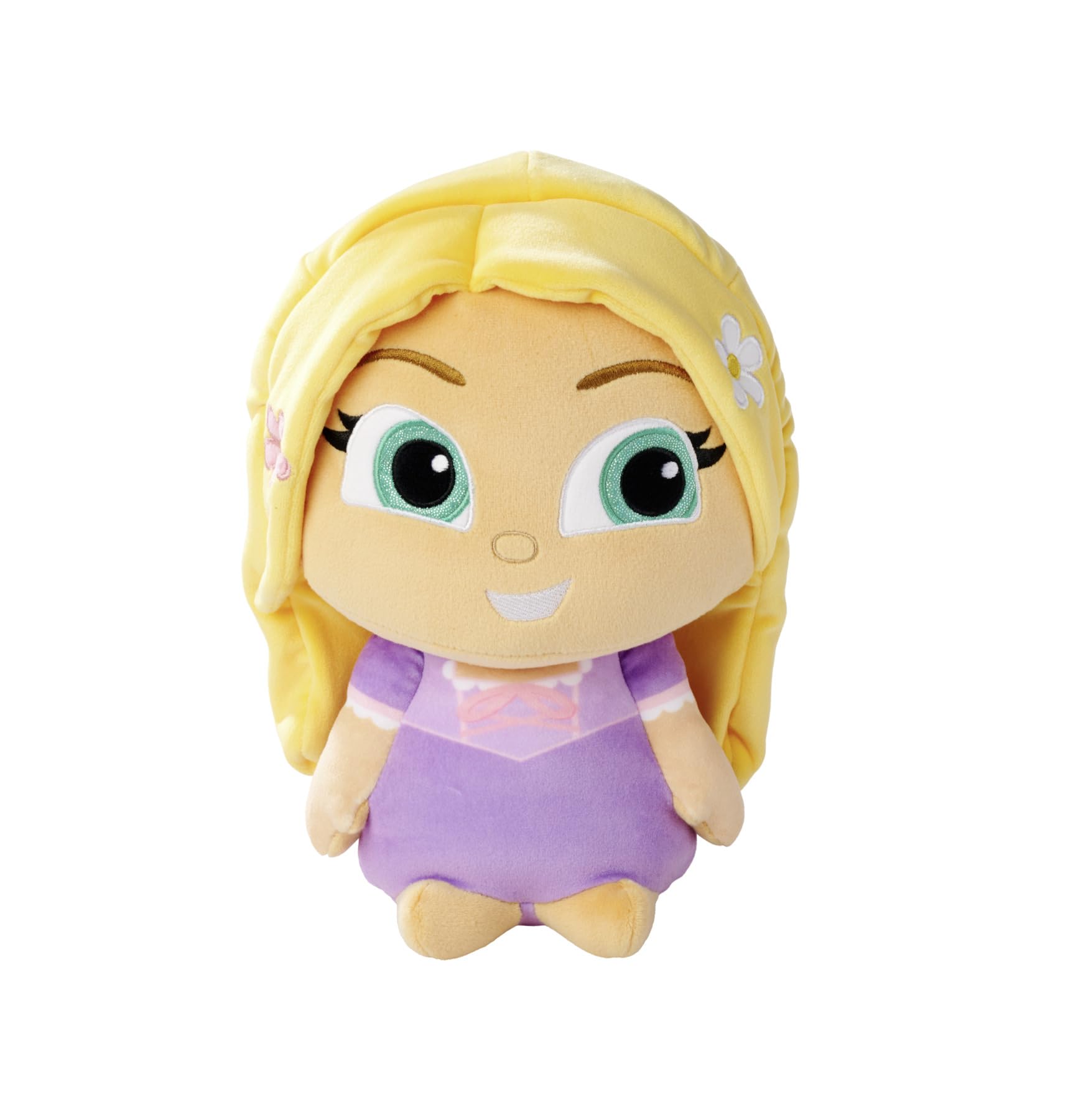Simba Toys - Disney Doorables Rapunzel Plush Toy from Rapunzel - Soft Cuddly Toy Approx. 25 cm with Googly Eyes - Suitable from the First Months of Life - Matching Gift for Young and Old