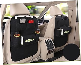 ibasenice Assentos De Carro Encosto De Carro Proteger Assento De Volta Organizador De Assento De Carro Organizador De Encosto Organizador Pendurado Saco De Armazenamento