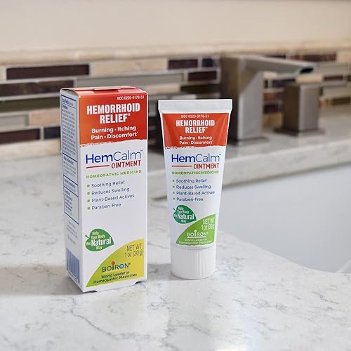 Miniatura 6 de Boiron HemCalm Ungüento para aliviar las hemorroides del dolor picazón hinchazón o molestias 1 onza
