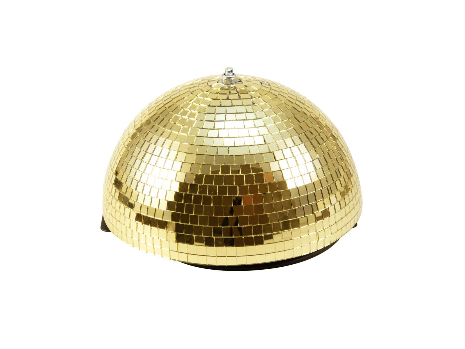 EUROLITE Spiegel-Halbkugel 30cm gold motorisiert | Spiegel-Halbkugel mit Motor