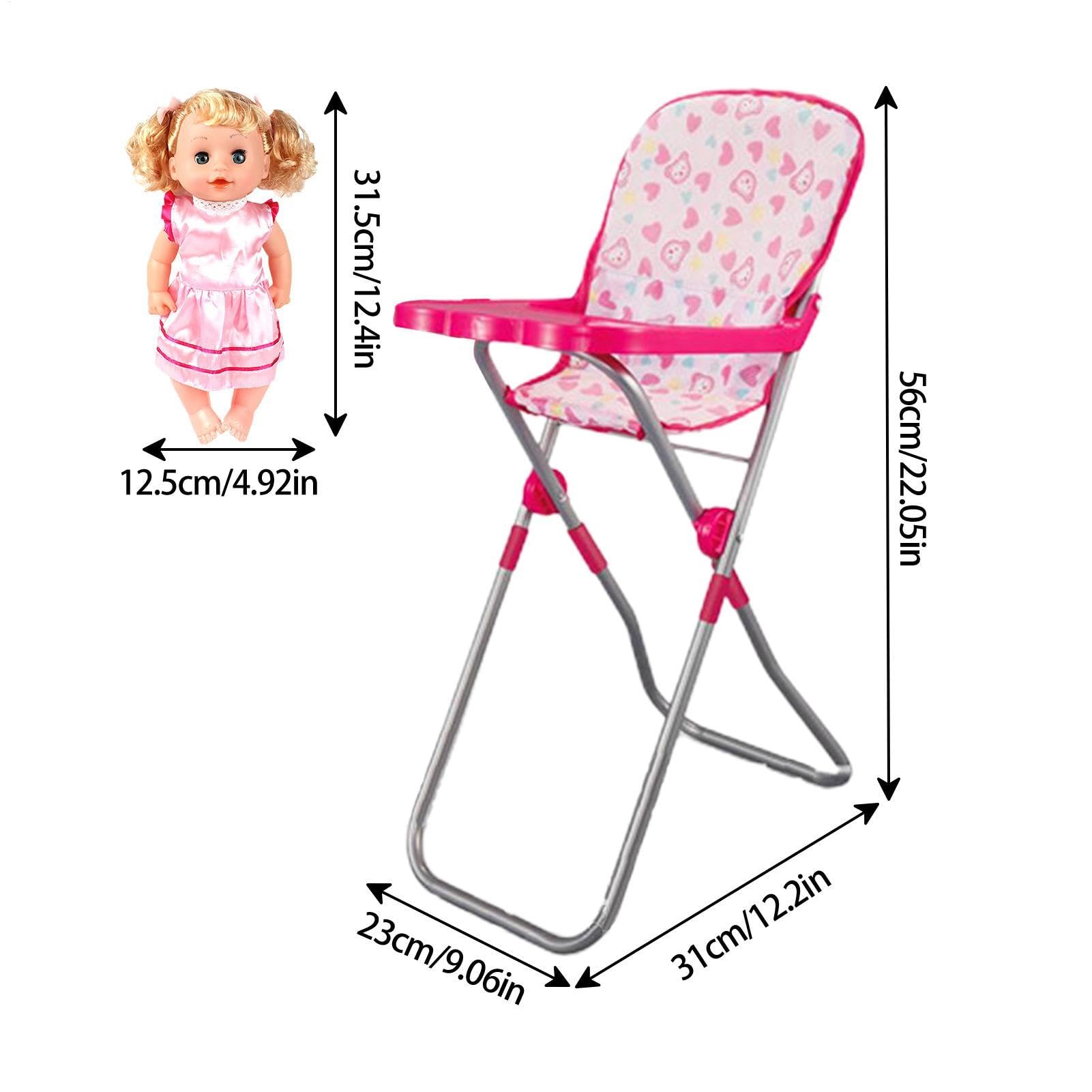 SETLER DUPLOPER | Tiefe, rosa, faltbar und leicht, mit Korb, Kinderwagen | für Mädchen von 4 bis 6 Jahren, Kinderwagen für Zuhause, Kindergarten, Schule
